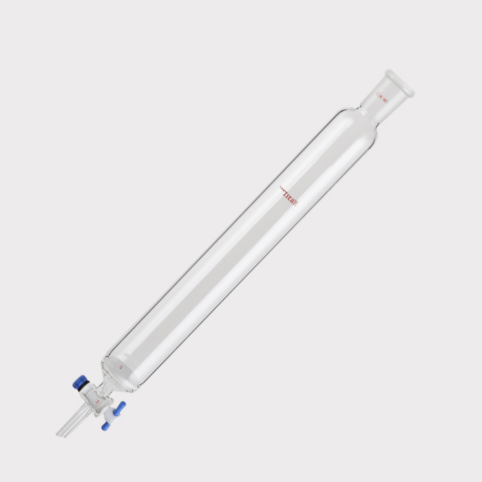 具砂板闪式层析柱 G2砂板，外径：46mm，有效长度：305mm，四氟节门孔径：2mm，24/40 特优级 爆款 - ACESUN艾斯琳