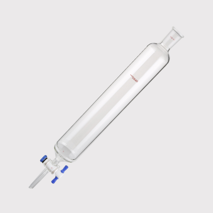 具砂板闪式层析柱 G2砂板，外径：60mm，有效长度：305mm，四氟节门孔径：4mm，24/40 特优级 - ACESUN艾斯琳