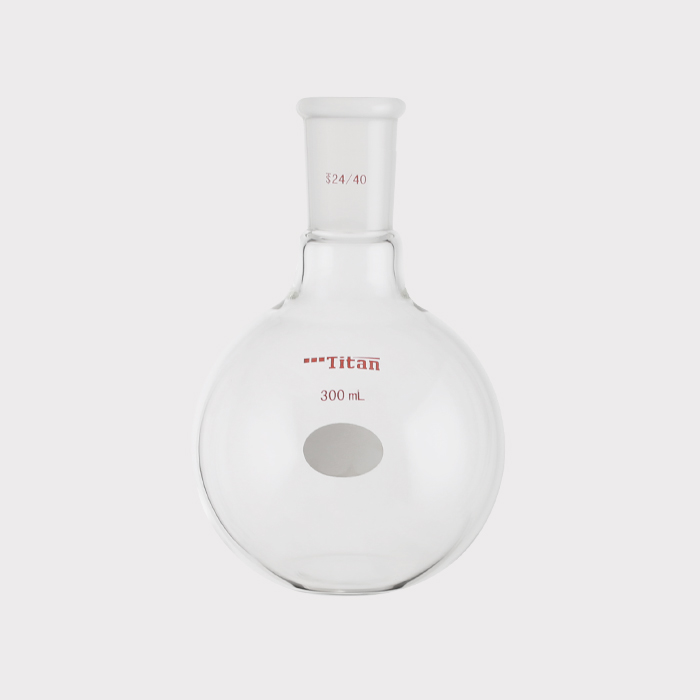平底烧瓶 磨口：24/40，300ml 特优级 - ACESUN艾斯琳