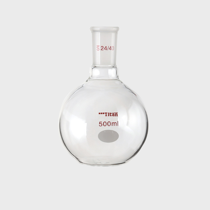 平底烧瓶 磨口：24/40，500ml 特优级 - ACESUN艾斯琳