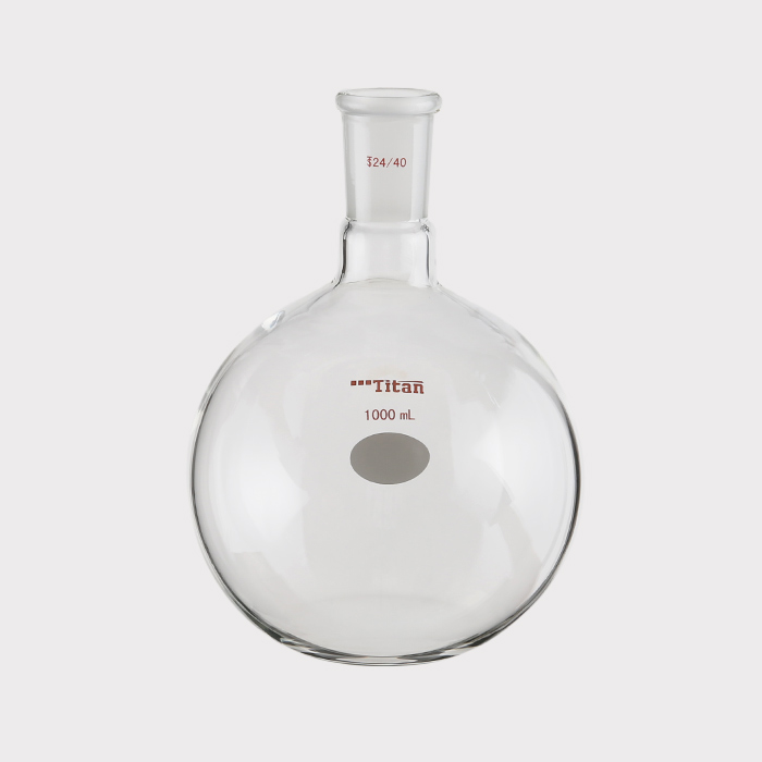 平底烧瓶 磨口：24/40，1000ml 特优级 - ACESUN艾斯琳