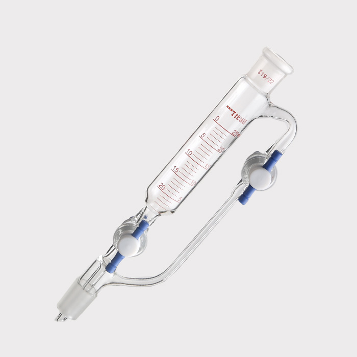 带刻度恒压滴液漏斗 双四氟节门，磨口：19/22，25ml 特优级 - ACESUN艾斯琳