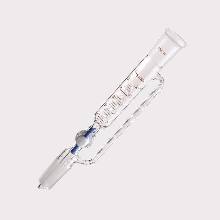 带刻度恒压滴液漏斗 四氟节门，磨口：24/40，25ml 特优级 - ACESUN艾斯琳