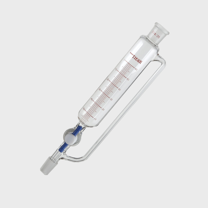 带刻度恒压滴液漏斗 四氟节门，磨口：14/20，60ml 特优级 - ACESUN艾斯琳