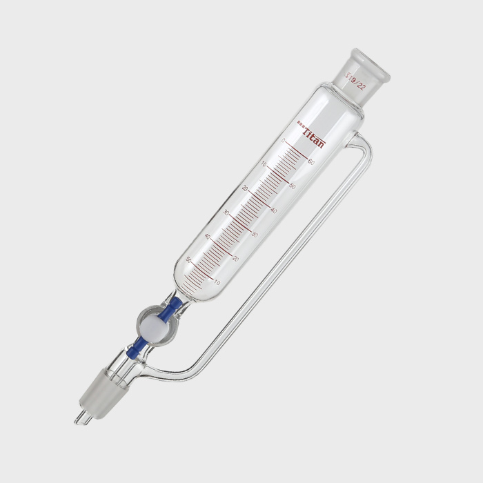 带刻度恒压滴液漏斗 四氟节门，磨口：19/22，60ml 特优级 爆款 - ACESUN艾斯琳