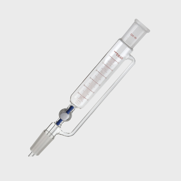 带刻度恒压滴液漏斗 四氟节门，磨口：24/40，60ml 特优级 爆款 - ACESUN艾斯琳