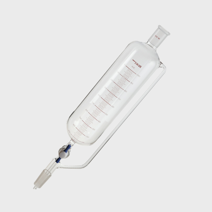 带刻度恒压滴液漏斗 四氟节门，磨口：24/40，1000ml 特优级 - ACESUN艾斯琳