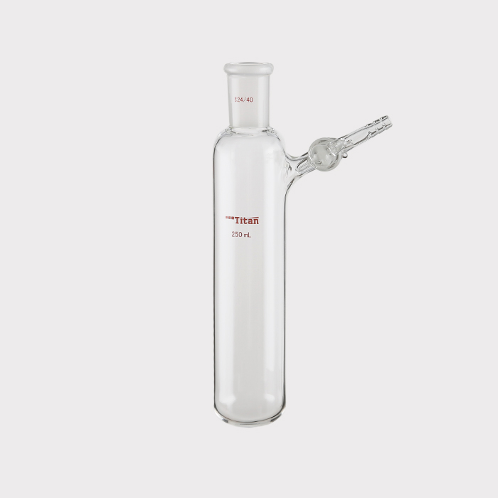 反应管 具2mm玻璃节门，磨口：24/40，250ml 特优级 - ACESUN艾斯琳