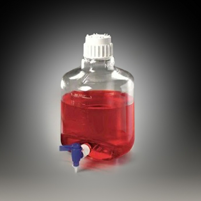 [LPE] ClearboyTM 透明细口大瓶（带放水口）聚碳酸酯 聚丙烯放水口和螺旋盖 TPE垫圈 20L