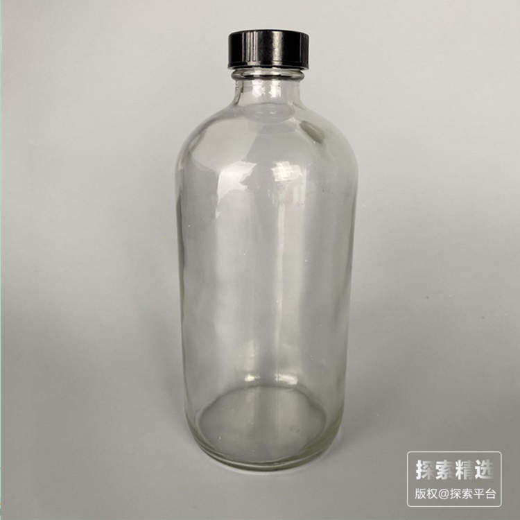 透明小口瓶 500ml 波士顿 - 玖梧精选