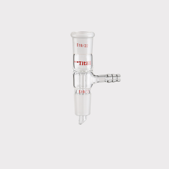 抽滤接头 磨口19/22，小咀外径：8mm 特优级