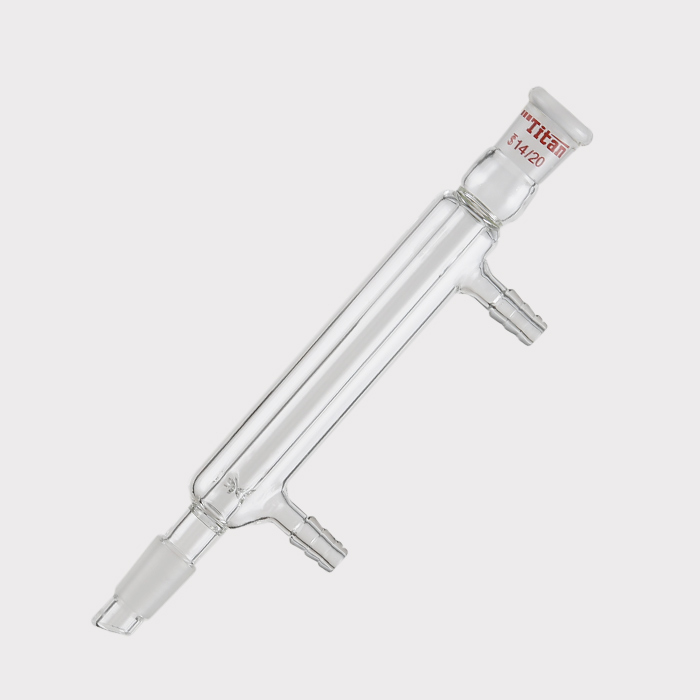 夹层分馏柱 磨口:14/20,有效长度:110mm,柱高:180mm,小咀外径:8mm 特优级