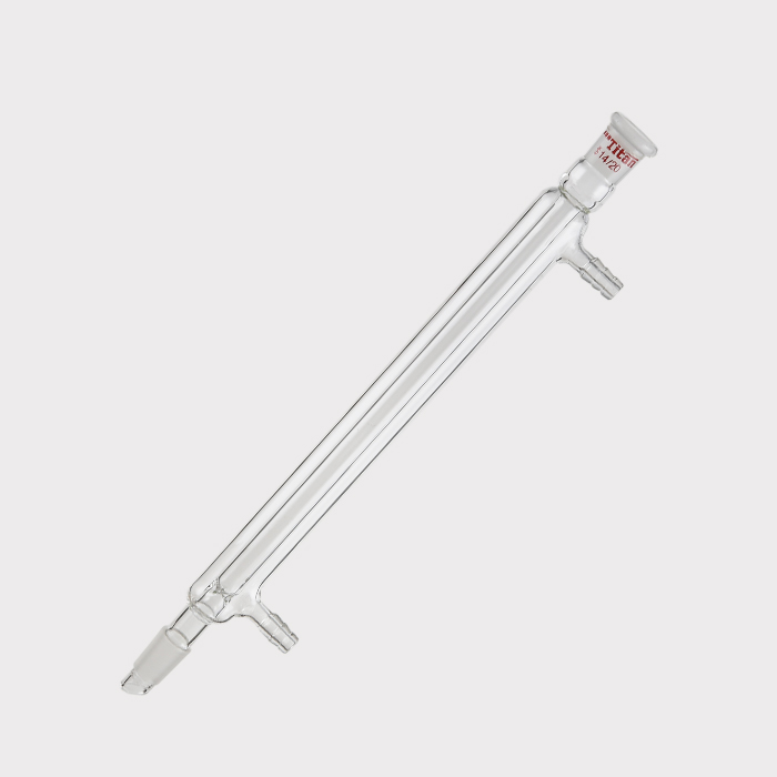 夹层分馏柱 磨口：14/20，有效长度：200mm，柱高：280mm，小咀外径：8mm 特优级 - ACESUN艾斯琳