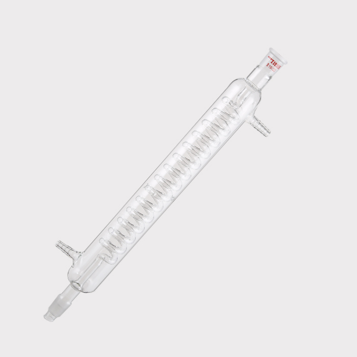 格氏蛇型冷凝器 磨口:19/22,有效长度:300mm,小咀外径:8mm 特优级