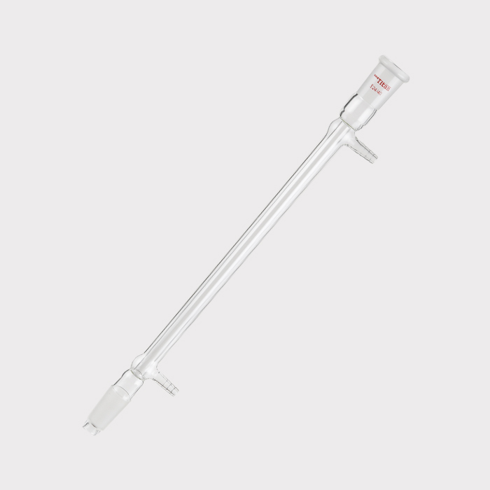 高水速直型冷凝器 磨口: 24/40,有效长度:300mm,小咀外径:10mm 特优级