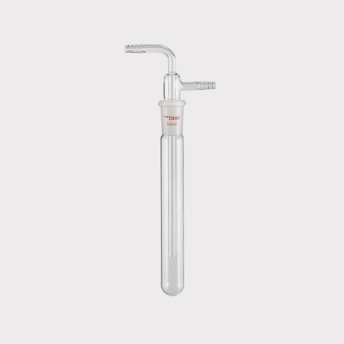 具磨口冷阱（分体式），磨口：24/40，外径：30mm，内管外径：10mm 特优级