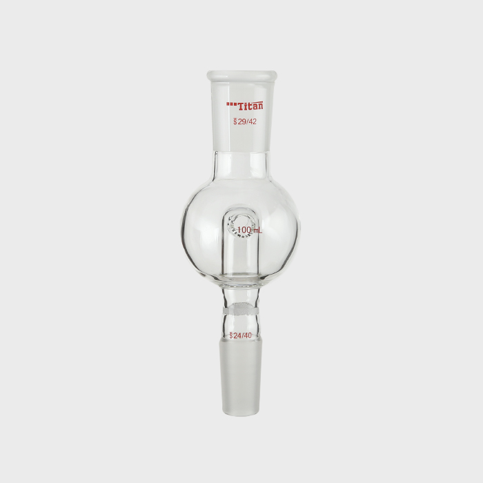 具砂板防溅球 G1砂板，上磨口：29/42，下磨口：24/40，100ml 特优级