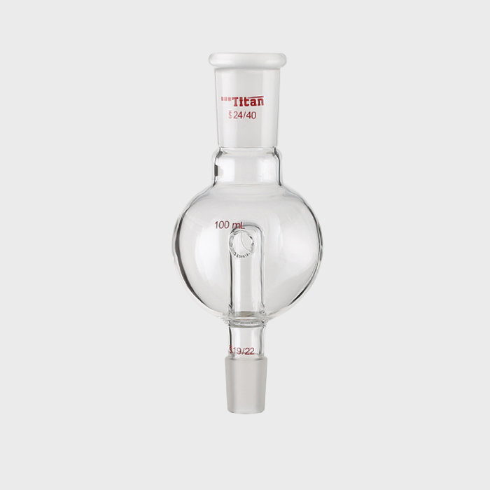 具回流孔防溅球 上磨口:24/40,下磨口:19/22,100ml 特优级