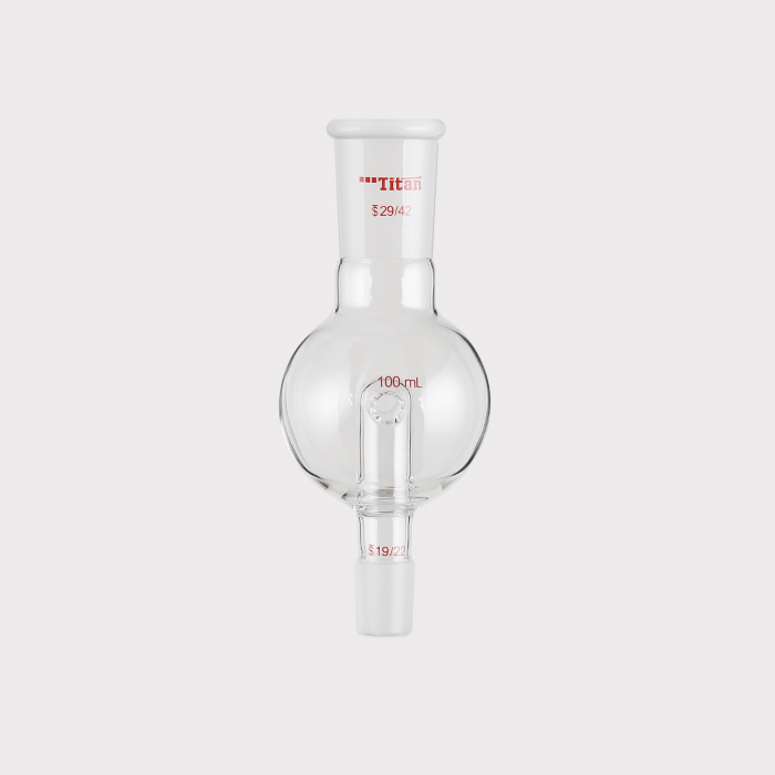 具回流孔防溅球 上磨口:29/42,下磨口:19/22,100ml 特优级 爆款
