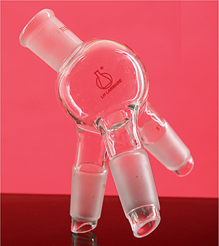 具球三通蒸馏接受器 14#