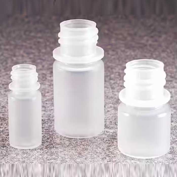 [LPE] Boston Round窄口瓶 无盖 天然高密度聚乙烯 自然色 3.4ml 非无菌