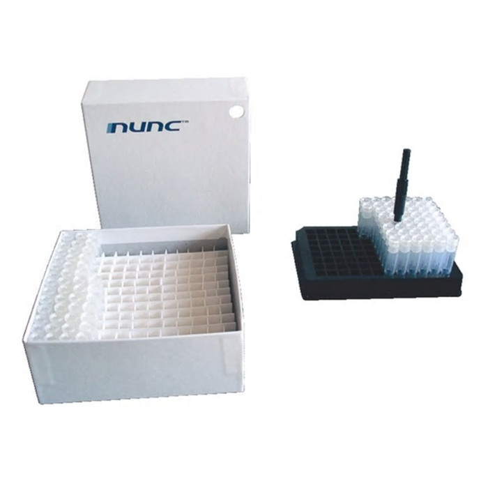 [LPE] 1mL Nunc螺旋盖冻存管，散装，无菌，带盖 - Nunc