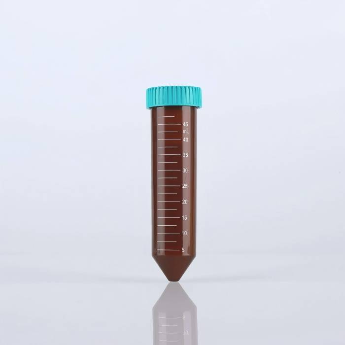 50 mL 离心管，带吸塑离心管架，棕色（灭菌，医疗级） - 耐思/Nest