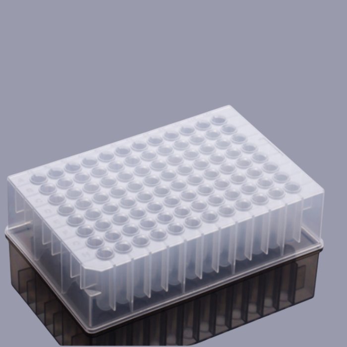 96孔深孔板 2.0ml 未灭菌 半透明 圆形孔 U型底 聚丙烯材质 - 耐思/Nest