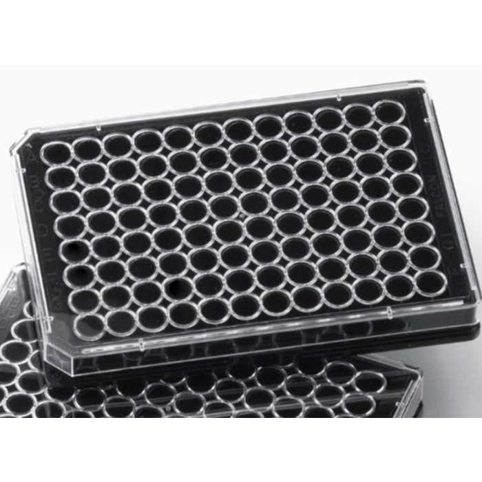 配套板盖 Falcon 96 Well Black Flat BottomTC-Treated Microplate, with Lid, Sterile - Falcon