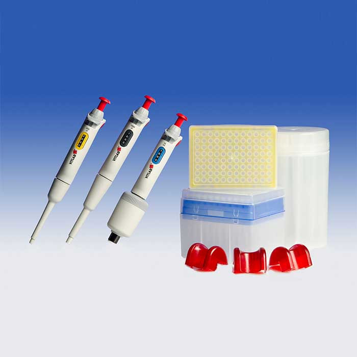 VITLAB 微量移液器小量程套装，3种不同量程的VITLAB微量移液器