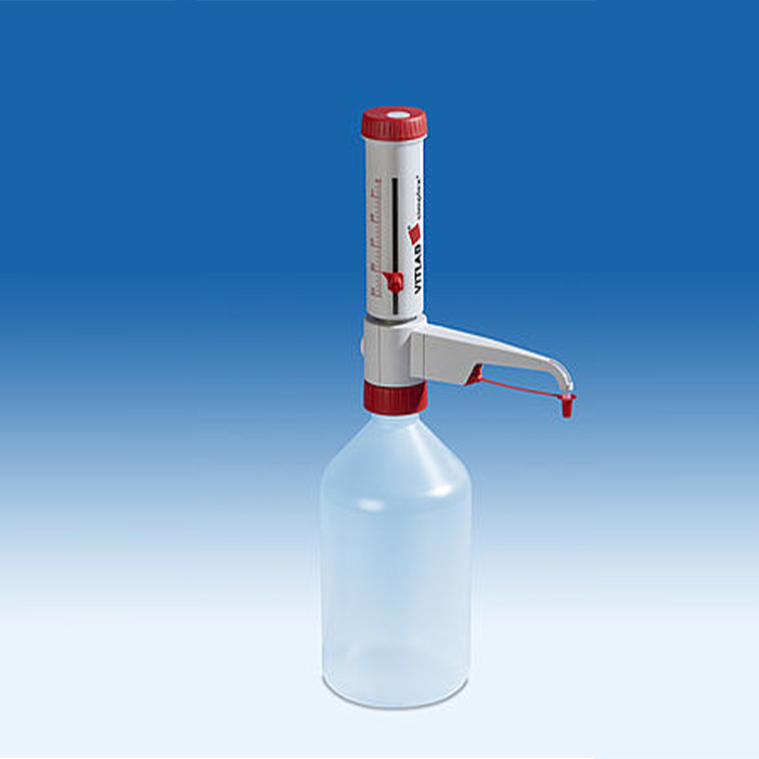 瓶口分液器 VITLAB simpLex 体积: 5.0-50ml DE-M标记