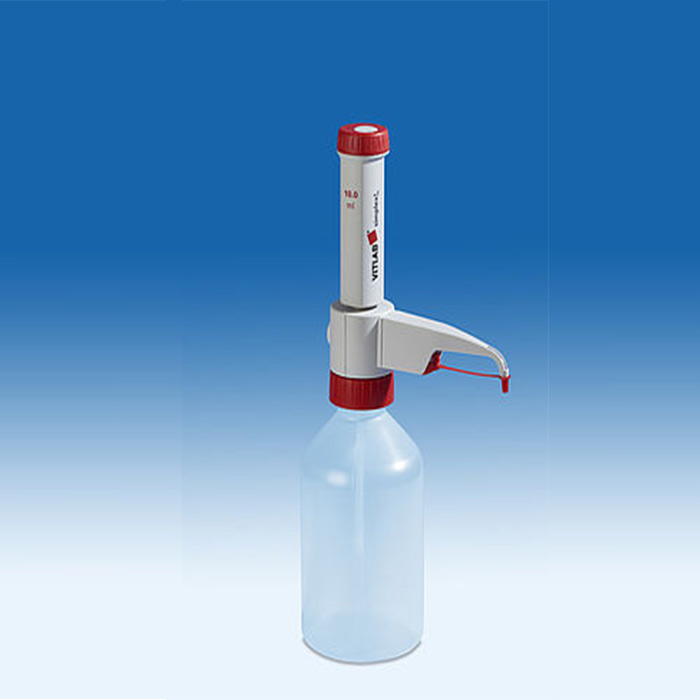 瓶口分液器 VITLAB simpLex fix fixed 体积:1.0ml DE-M标记