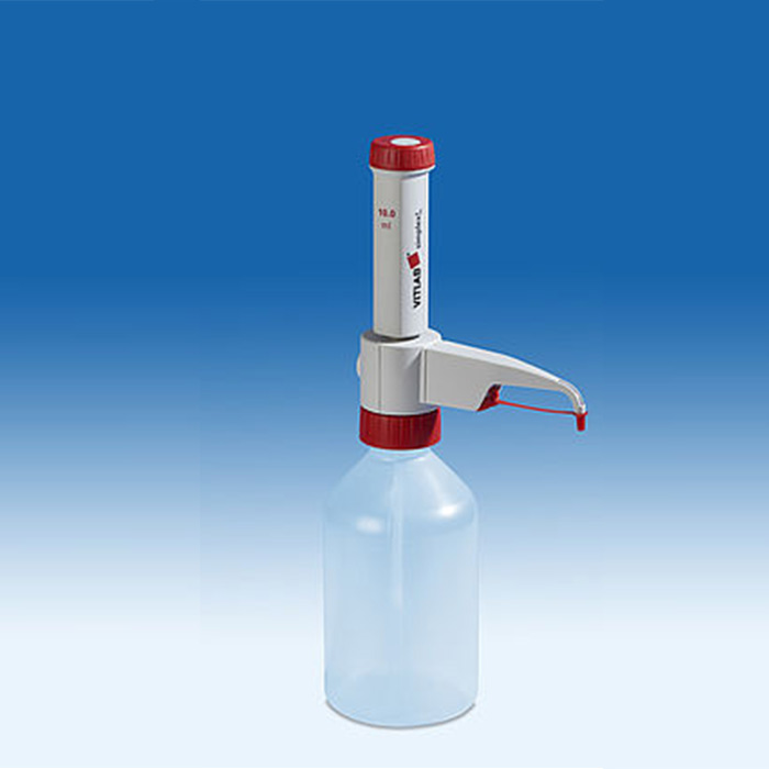 瓶口分液器 VITLAB simpLex fix fixed 体积:10.0ml DE-M标记