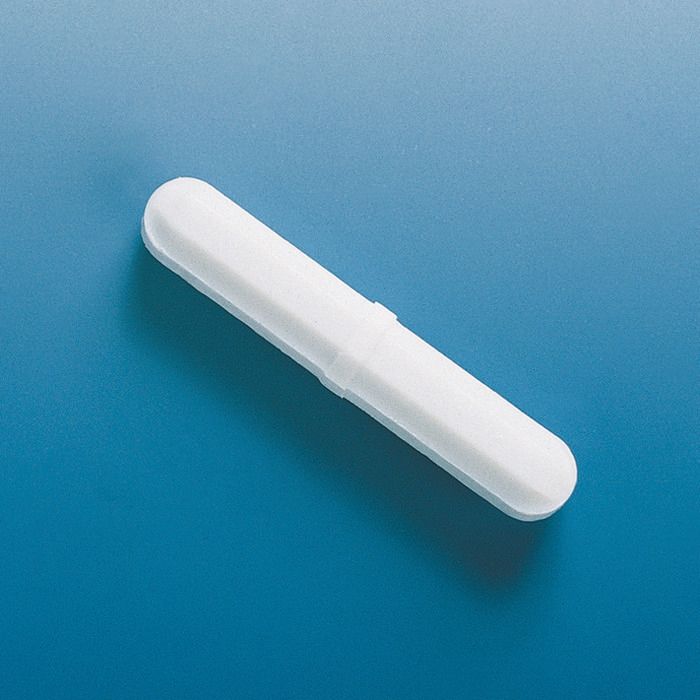磁力搅拌子，PTFE，51x10 mm，八角柱形，带中心环