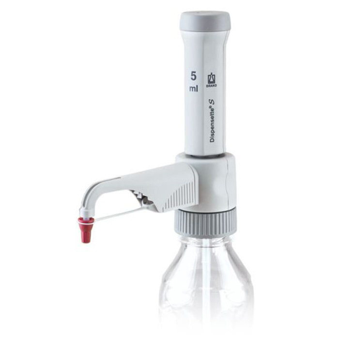 瓶口分液器 Dispensette S 固定量程 DE-M 标志 5 ml 不带回流阀