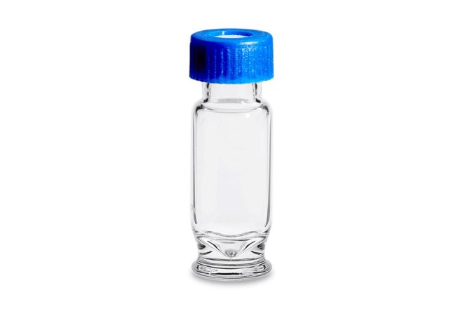LCMS认证2ml透明最大回收样品瓶套装 12x32mm 带盖+预开口PTFE/硅胶垫 - Waters/沃特世