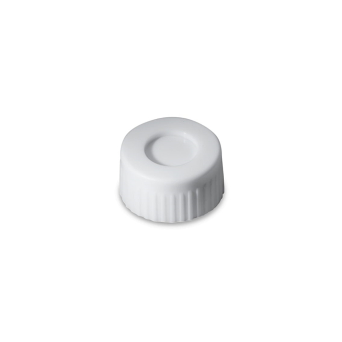 白色螺口瓶盖+PTFE/硅胶垫 适配12x32mm样品瓶