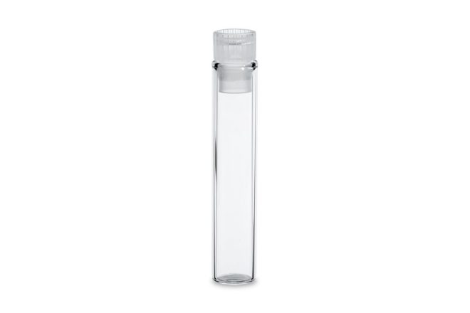 1ml透明螺口样品瓶套装 去活包装 8x40mm 带盖+PTFE/硅胶垫