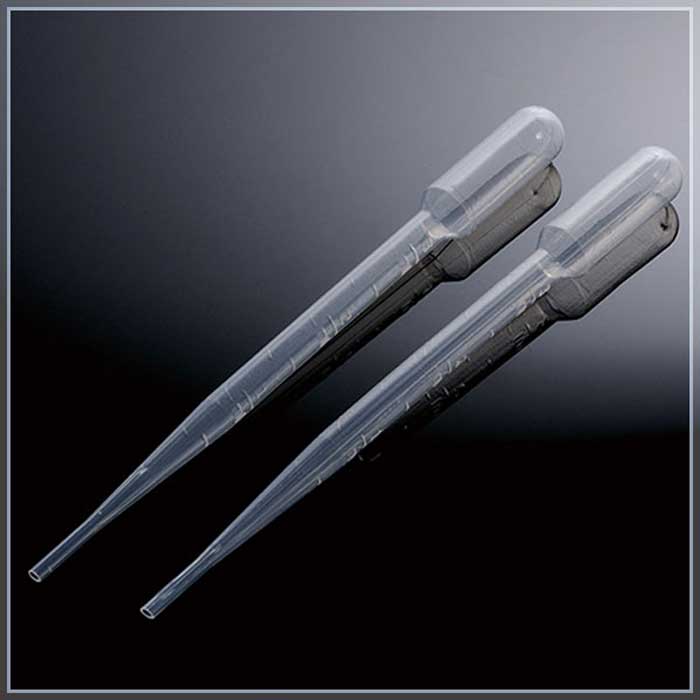 3ml吸管 PE 长160mm 总容量7.5ml 刻度到3ml 非消毒