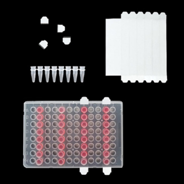 EZcap PCR 封膜条 1X8阵列 -40℃到+120℃ 可粘贴 - 巴罗克/BIOLOGIX