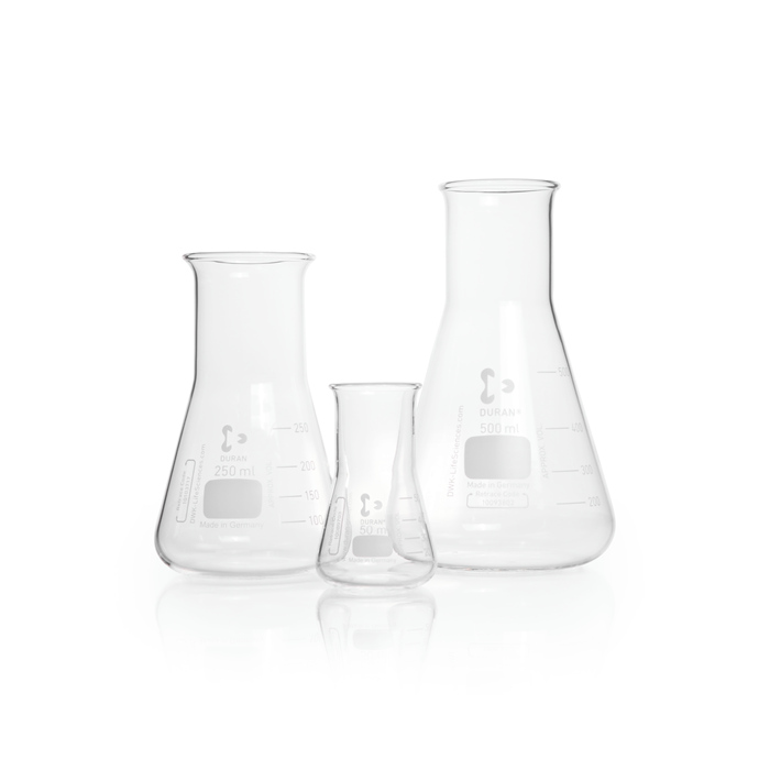 广口锥形瓶 50ml 原Schott/肖特 - Duran