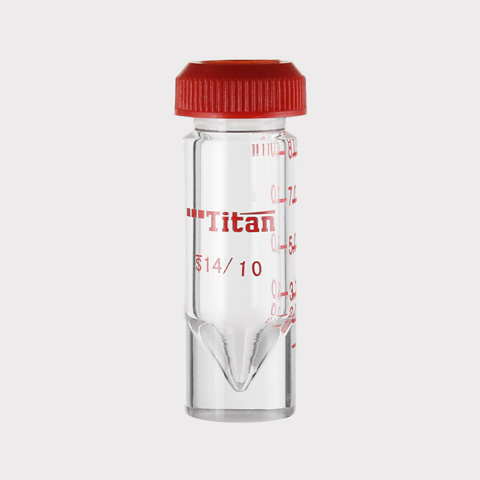 微量厚壁反应瓶，磨口：14/10，8ml 特优级 - ACESUN艾斯琳
