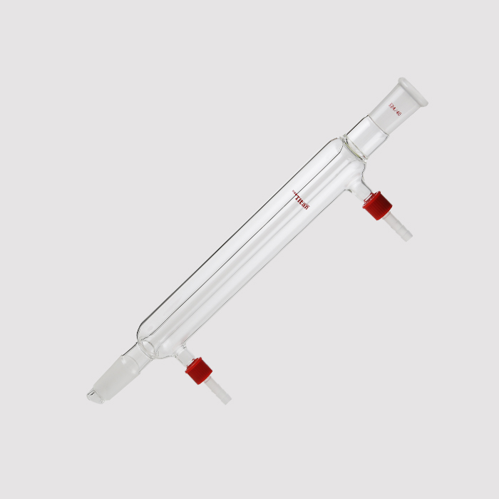 直型冷凝器 具可拆式小咀,磨口:19/22,有效长度:300mm,小咀外径:8mm 特优级