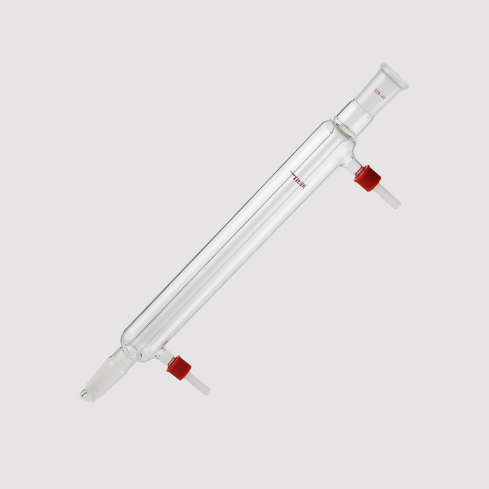 直型冷凝器 具可拆式小咀,磨口:24/40,有效长度:300mm,小咀外径:8mm 特优级