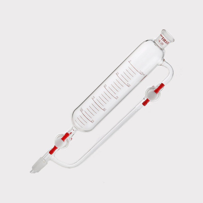 带刻度恒压滴液漏斗 双四氟节门，磨口：14/20，125ml 特优级 - ACESUN艾斯琳