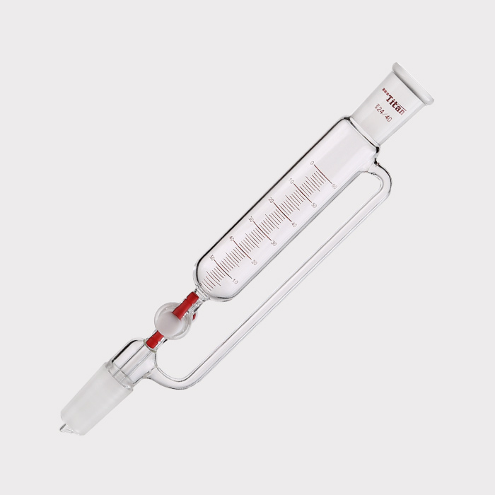 精细可调式带刻度恒压滴液漏斗 磨口:24/40,节门孔径:2mm,60ml 特优级