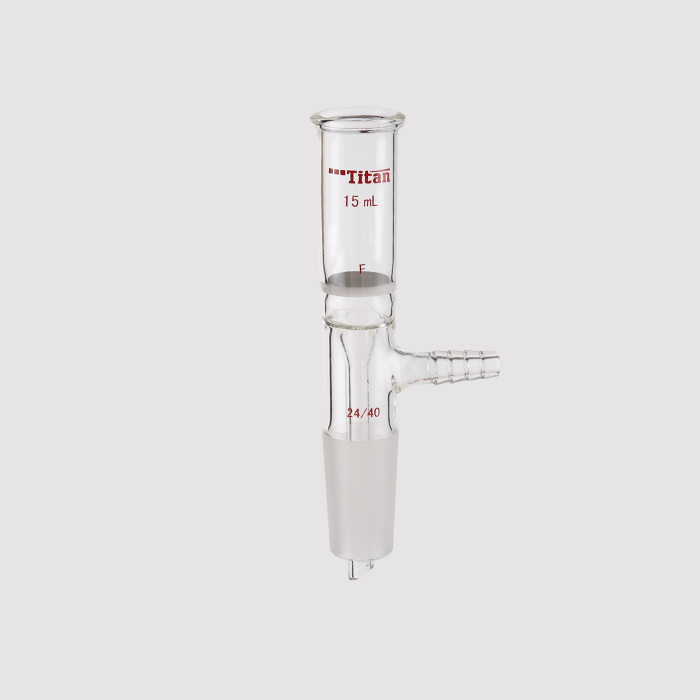 具磨口砂芯布什漏斗 15ml，磨口：24/40，G4砂板 特优级