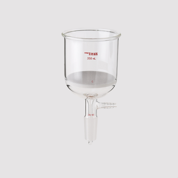 具磨口砂芯布什漏斗 350ml，磨口：24/40，G2砂板 特优级 - ACESUN艾斯琳
