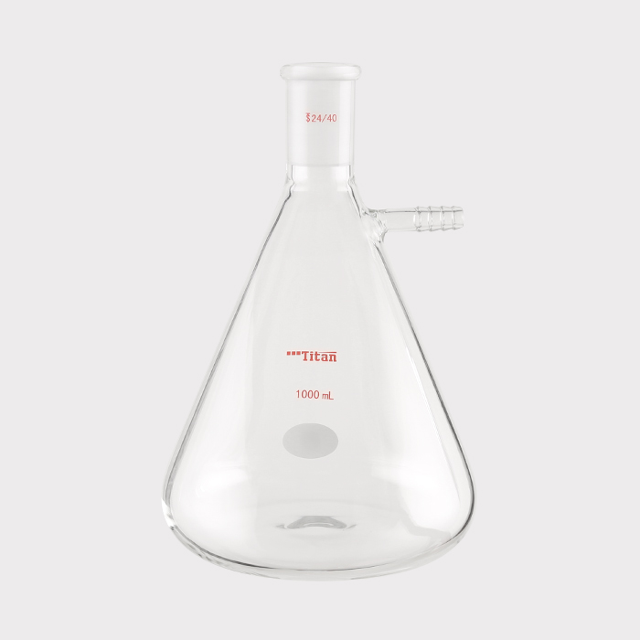 具磨口抽滤瓶，1000ml，磨口：24/40 特优级 - ACESUN艾斯琳
