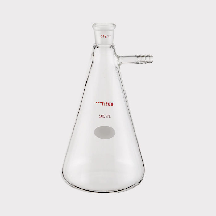 具磨口抽滤瓶 500ml 磨口：19/22 特优级 - ACESUN艾斯琳